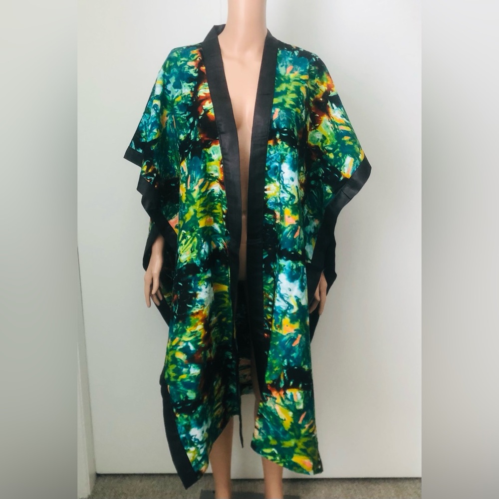 Colorful Abstract Kimono